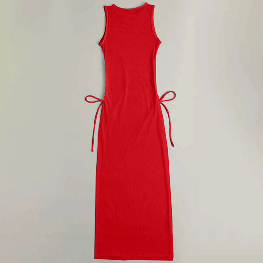 Damen transparenter Strandoveral mit hohem Schnitt R&B