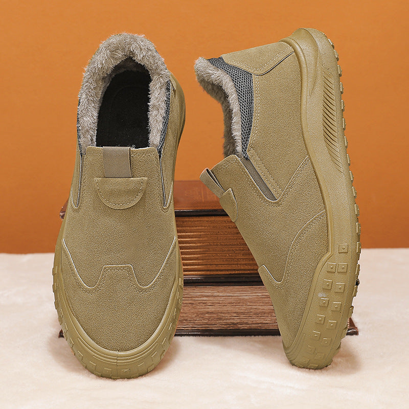 Damen bequeme Hausschuhe mit warmem Innenfutter R&B