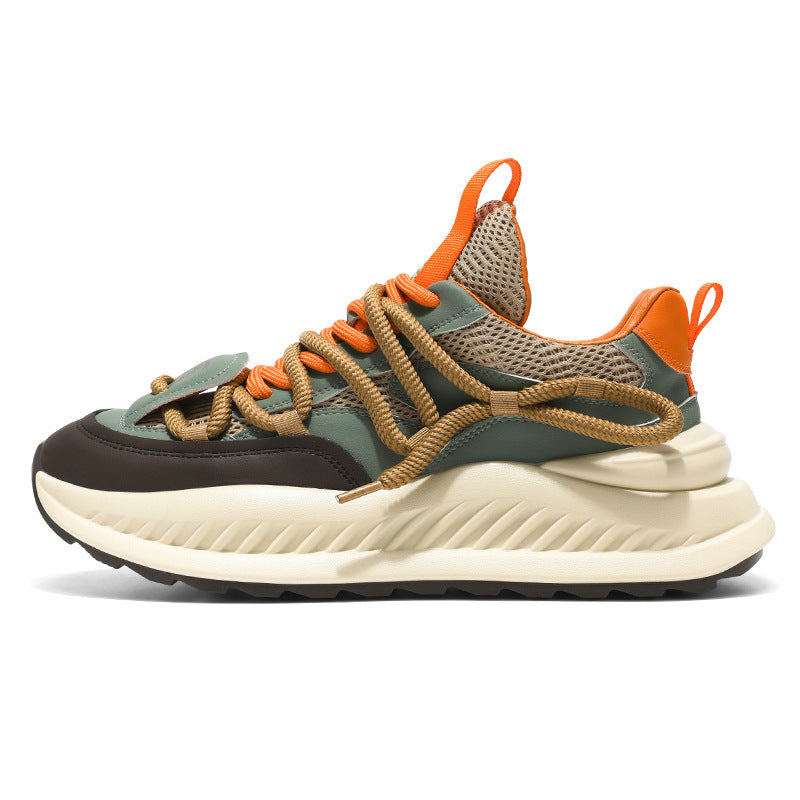 Damen Sportliche Chunky-Sneaker mit atmungsaktivem Design und rutschfester Sohle R&B