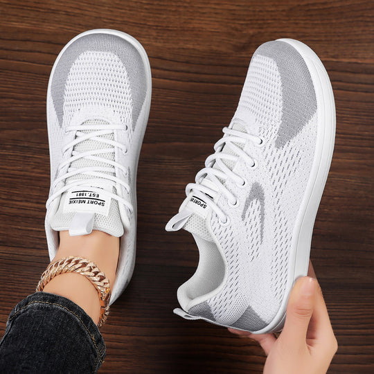 Damen Sportliche Mesh-Sneaker mit ergonomischem Fußbett und rutschfester Sohle R&B