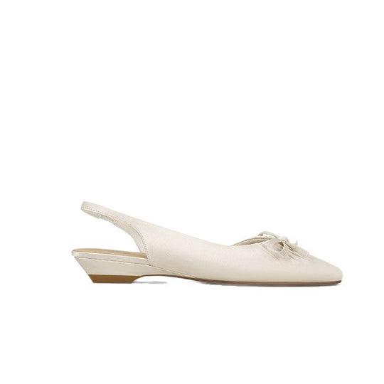 Damen Sling-Ballerinas mit dekorativem Schleifenakzent und komfortablem Fußbett R&B
