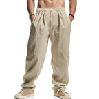 Herren Bequeme Sommerhose mit elastischem Bund und Seitentaschen R&B