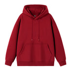 Damen lässiger Kapuzenpullover mit Kängurutasche und bequemem Schnitt