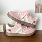 Damen Modische Sneakers mit verspieltem Design und robustem Sohlenprofil