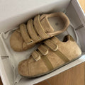 Damen bequeme Klettverschluss-Sneaker aus hochwertigem Wildleder