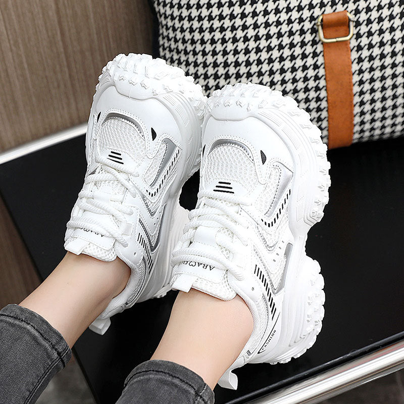Damen Sportliche Lauf-Sneaker mit rutschfester Sohle und atmungsaktiver Struktur R&B