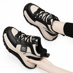 Damen Sportliche Chunky Sneaker mit dämpfender Außensohle R&B