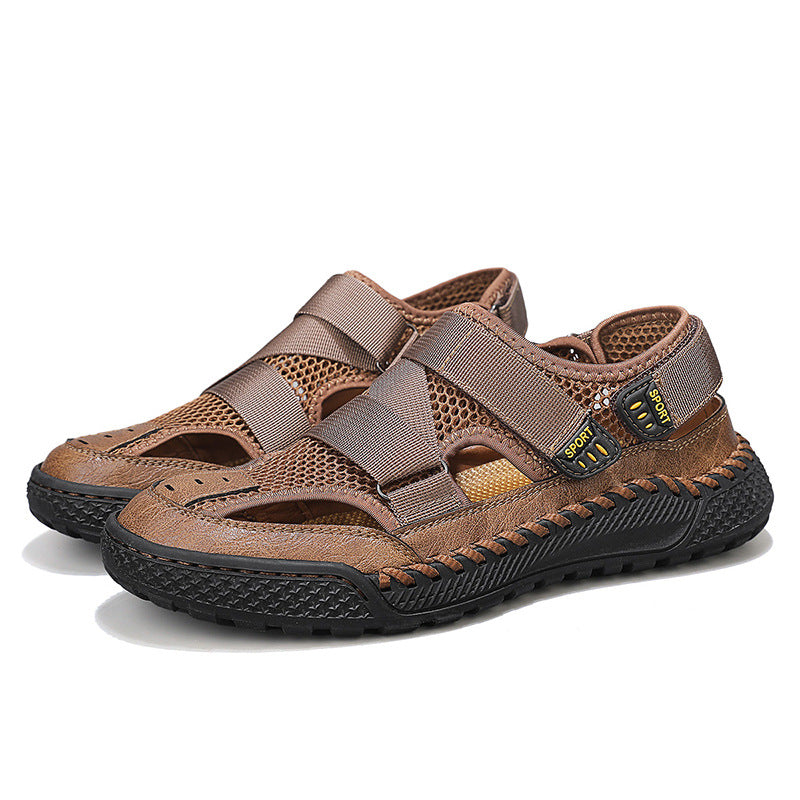 Damen Sport Sandalen mit atmungsaktivem Mesh und verstellbaren Riemen R&B