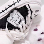 Damen Sneaker mit verspielt-animiertem Design und rutschfester Sohle R&B