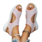Damen Freizeit-Sandalen mit atmungsaktivem Netzdesign und rutschfester Sohle R&B
