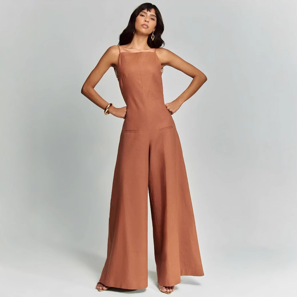 Damen Overall mit weitem Bein R&B
