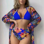 Damen modisches Bade-Set mit stylischem Kimono R&B