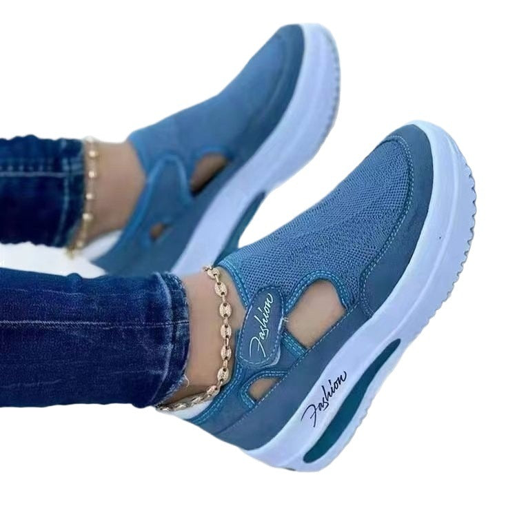 Damen Lightweight Slip-On Sneakers R&B