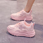 Damen Sportliche Chunky Sneakers mit atmungsaktiver Mesh-Oberfläche und dämpfendem Fußbett R&B