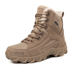 Herren isolierte Winterstiefel mit rutschfester Sohle und warmem Innenfutter R&B