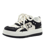 Damen Sportliche Sneaker mit niedlichem Tier-Motiv R&B