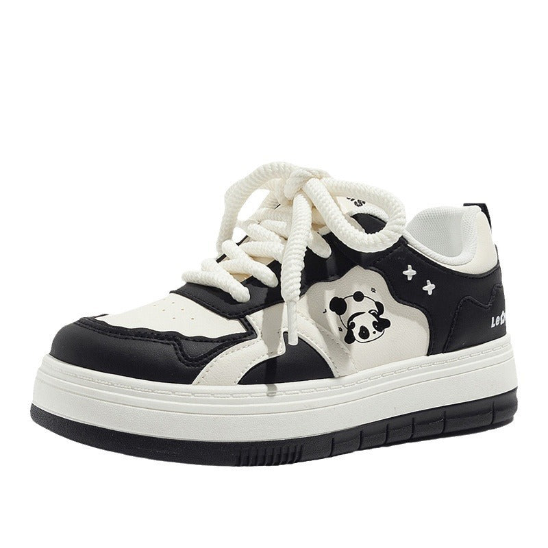 Damen Sportliche Sneaker mit niedlichem Tier-Motiv R&B