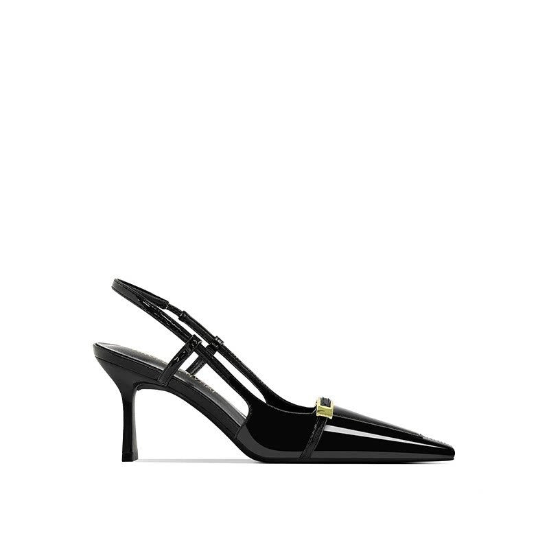 Damen elegante Slingback-Pumps mit schickem Schnallenverschluss R&B