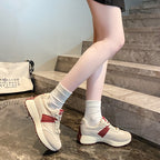 Damen komfortable Freizeitsneaker mit atmungsaktivem Obermaterial und modischem Design R&B