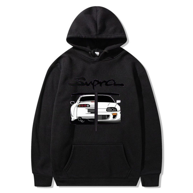 Damen Kapuzenpullover mit einzigartigem Design und bequemen Kängurutaschen R&B