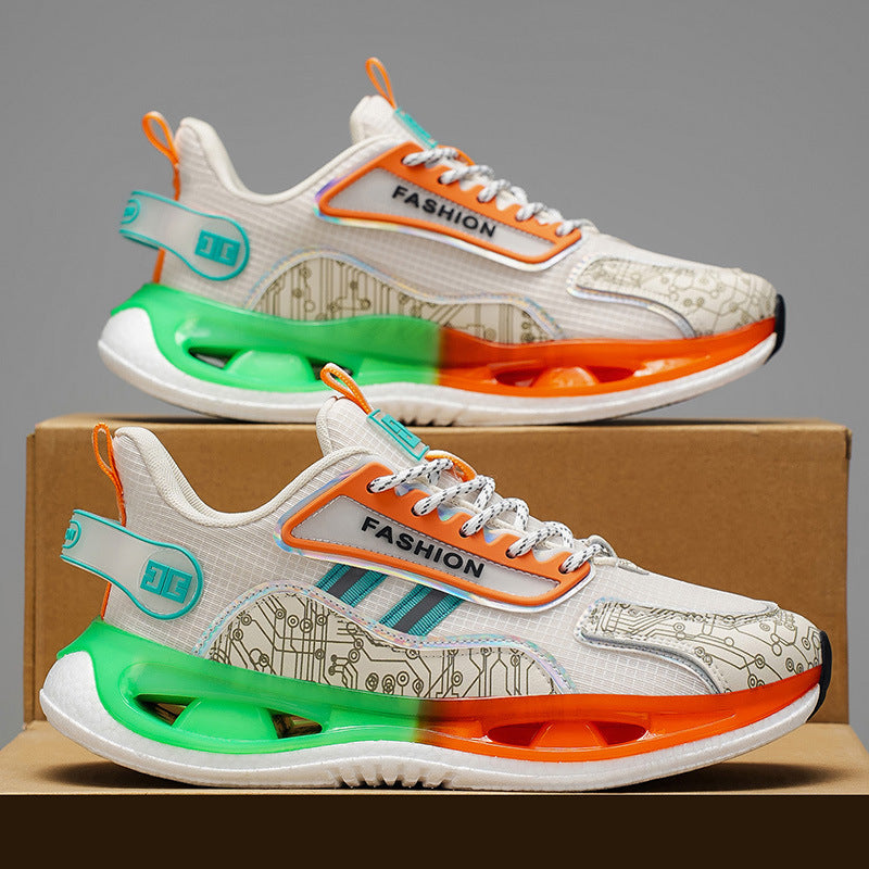 Damen Sportliche Sneakers mit innovativem Dämpfungssystem und modischen Details R&B