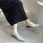 Damen elegante Slingback Stilettos R&B