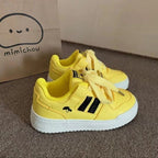 Damen Sneakers mit modischer Oberflächenstruktur und stoßdämpfender Sohle R&B