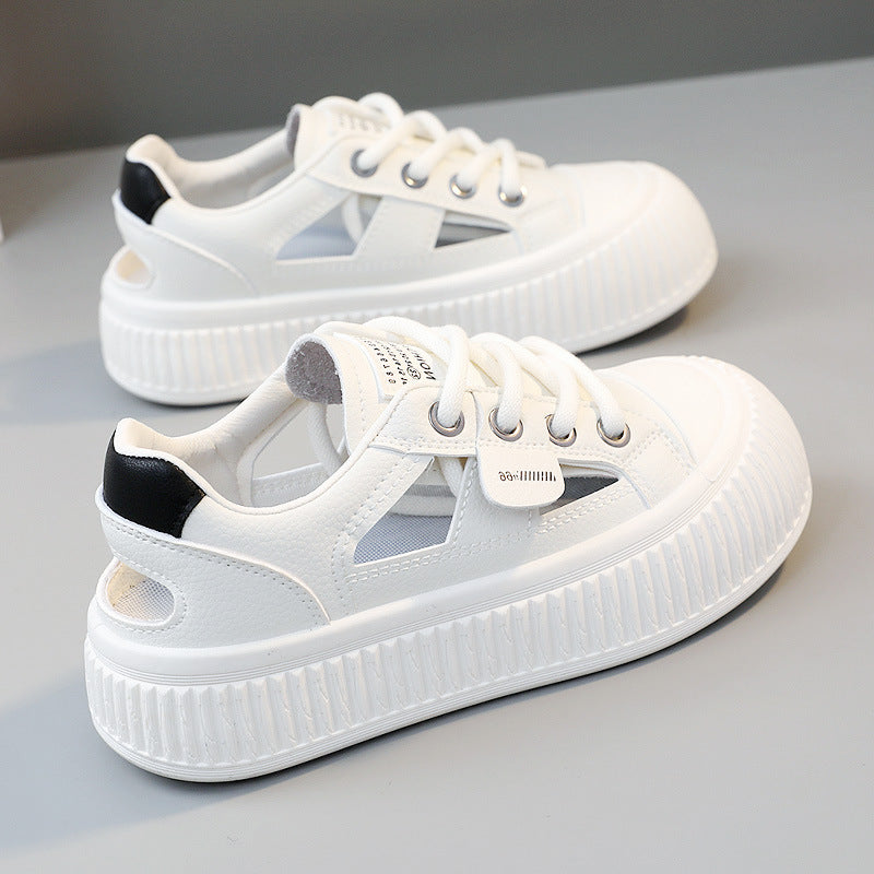 Damen Sportliche Sneaker mit atmungsaktiver Mesh-Oberfläche und flexiblem Design R&B