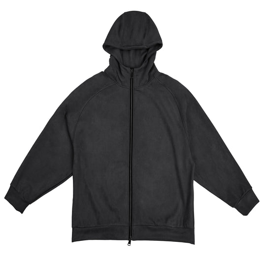Damen Fleece-Hoodie mit praktischer Reißverschlussfront und komfortablem Schnitt R&B