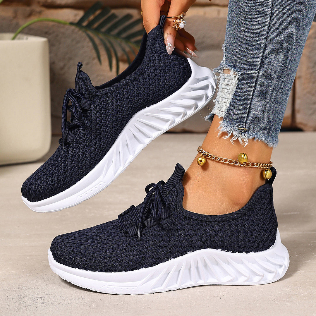 Damen Sportliche Atmungsaktive Sneakers mit flexiblem Sohlenkonzept R&B