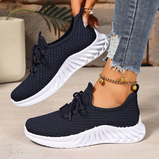 Damen Sportliche Atmungsaktive Sneakers mit flexiblem Sohlenkonzept R&B