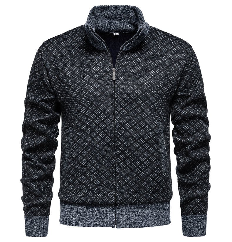 Herren gesteppte Sweatjacke R&B