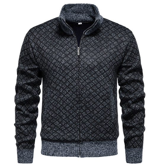 Herren gesteppte Sweatjacke R&B