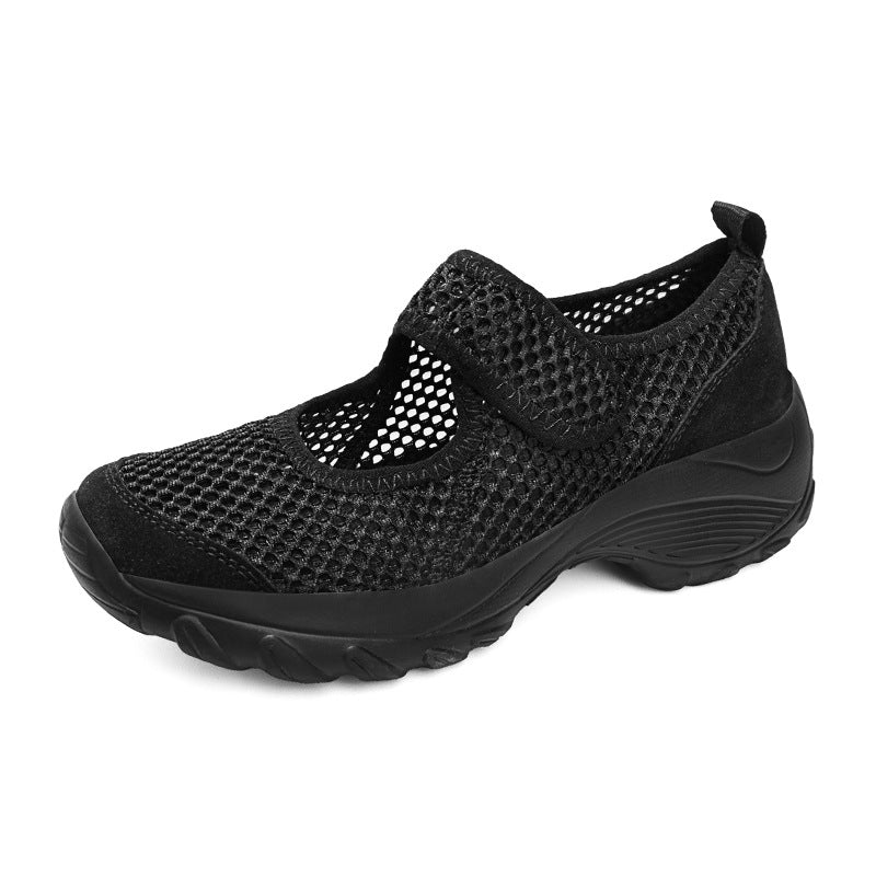 Damen Atmungsaktive Freizeitschuhe mit verstellbarem Riemen R&B