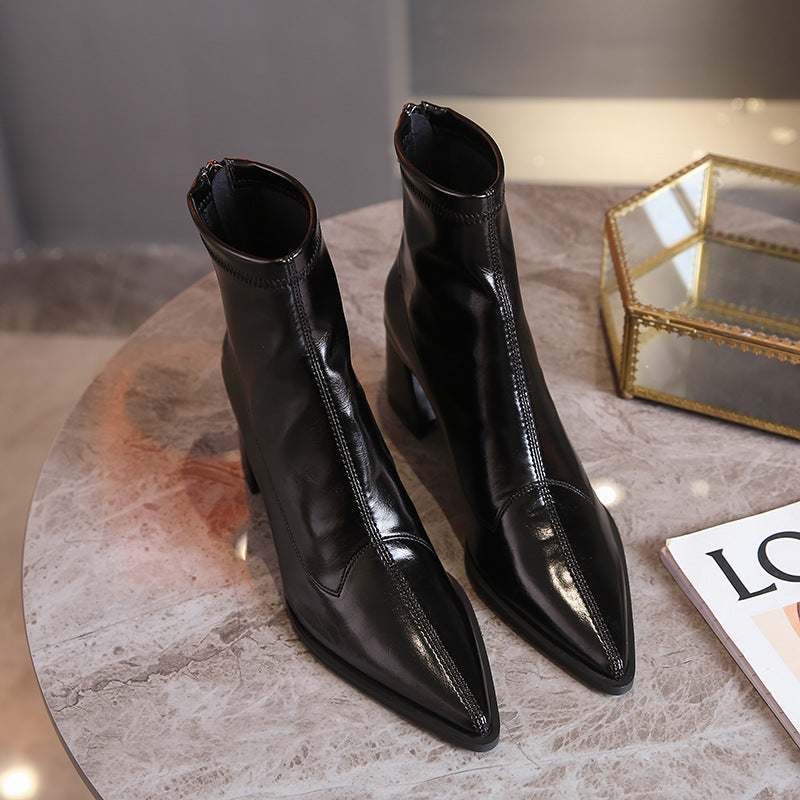 Damen Modische Stiefel im klassischen Design R&B