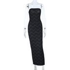 Damen Figurbetontes Spitzenkleid R&B