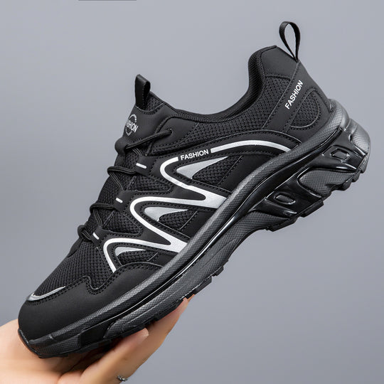 Damen Sportliche Lauf-Sneaker mit atmungsaktivem Mesh-Obermaterial und dämpfender Sohle R&B