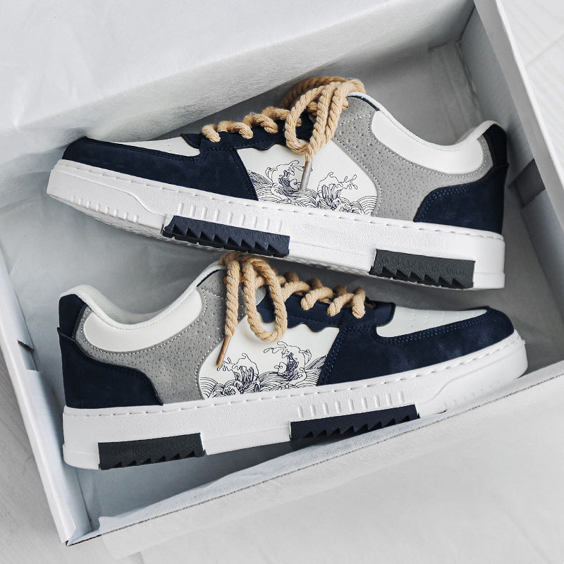Herren Sportliche Design-Sneaker mit individueller Sohle R&B