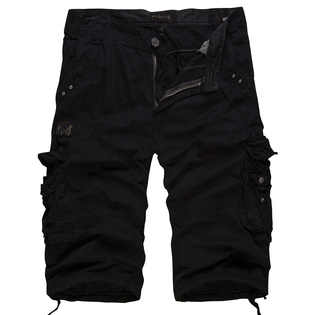 Herren Cargoshorts mit multifunktionalen Taschen und verstellbarem Bund R&B