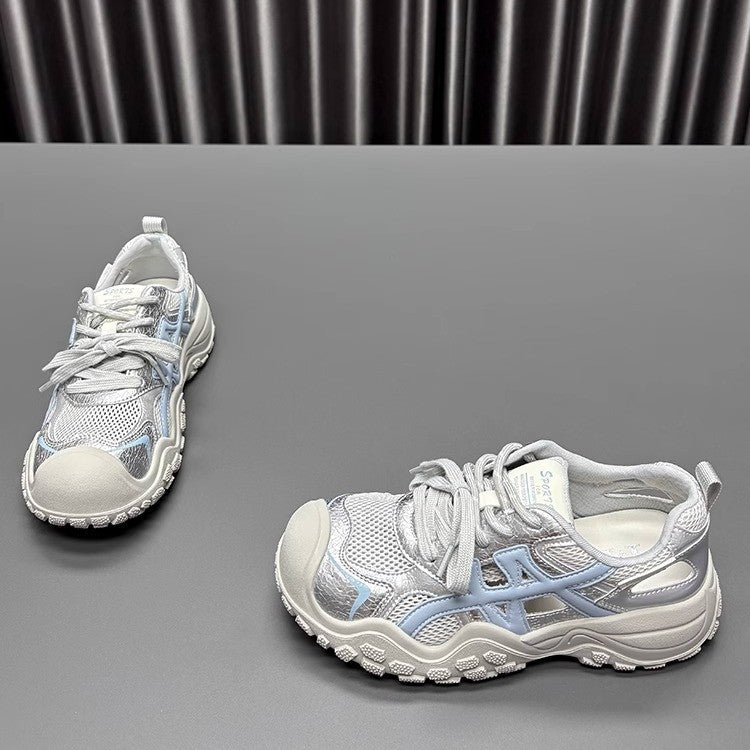 Damen sportive Lifestyle-Sneaker mit atmungsaktiver Mesh-Oberfläche und hochwertiger Dämpfungstechnologie R&B