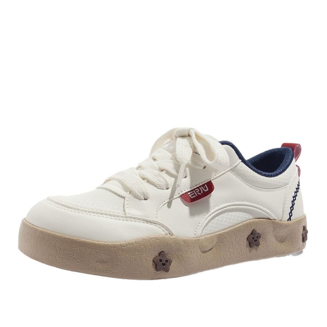 Damen Sneakers mit floralem Applikationsdesign und bequemer Dämpfung R&B