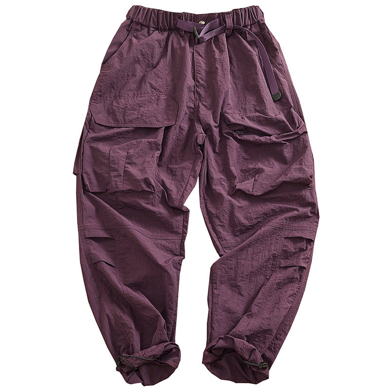 Damen Cargo-Hose mit elastischem Bund und multifunktionalen Taschen R&B