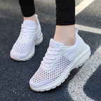 Damen Atmungsaktive Lauf-Sneaker mit flexiblem Mesh-Obermaterial R&B