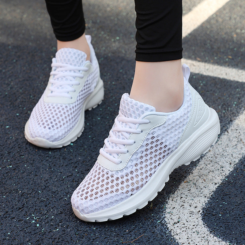 Damen Atmungsaktive Lauf-Sneaker mit flexiblem Mesh-Obermaterial R&B