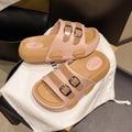 Damen Komfortable Sandalen mit Schnallen EB