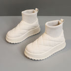 Damen Winterstiefel mit isolierendem Fleece-Innenfutter und rutschfester Sohle R&B