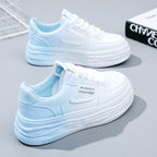 Damen modische Plateau Sneakers mit coolen Akzenten und atmungsaktiven Eigenschaften R&B