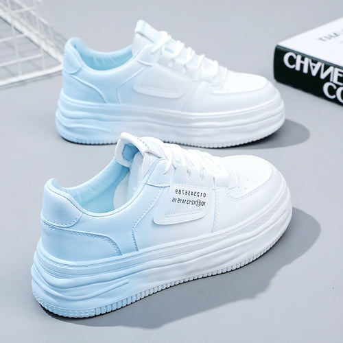 Damen modische Plateau Sneakers mit coolen Akzenten und atmungsaktiven Eigenschaften R&B