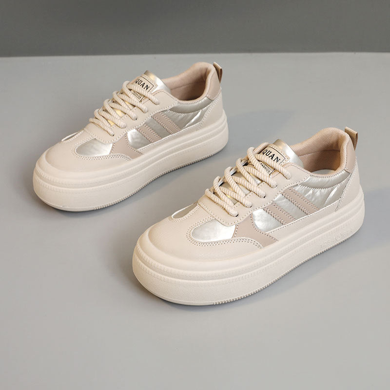 Damen Plattform-Sneaker mit sportivem Design R&B