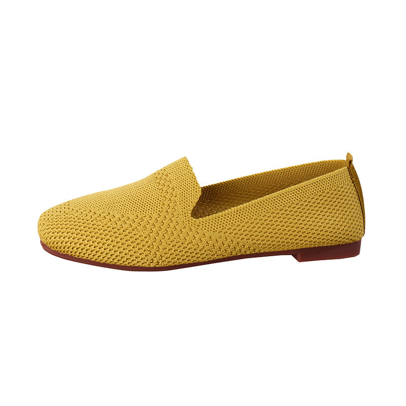 Damen moderne Slingback-Schuhe mit atmungsaktivem Netzmaterial und elastischem Einschlupf R&B